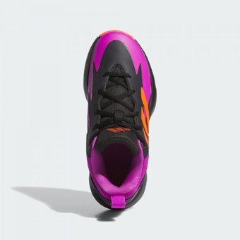 Adidas Cross 'Em Up Select IG6639 Ortopedik Bağcıklı Kız Çocuk Basketbol Ayakkabısı Siyah