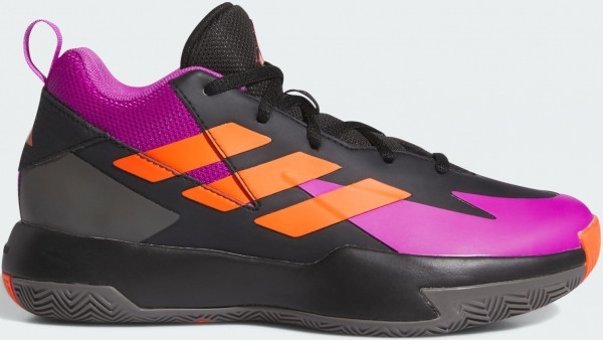 Adidas Cross 'Em Up Select IG6639 Ortopedik Bağcıklı Kız Çocuk Basketbol Ayakkabısı Siyah