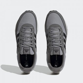 Adidas Run 60S 3.0 HP2259 Bağcıklı Erkek Günlük Ayakkabı Gri