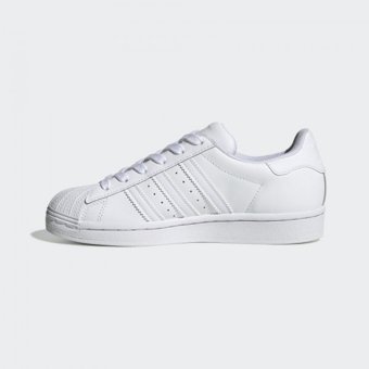 Adidas Superstar J 5399 Ortopedik Bağcıklı Halı Saha Ayakkabısı Beyaz