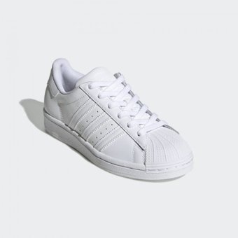 Adidas Superstar J 5399 Ortopedik Bağcıklı Halı Saha Ayakkabısı Beyaz