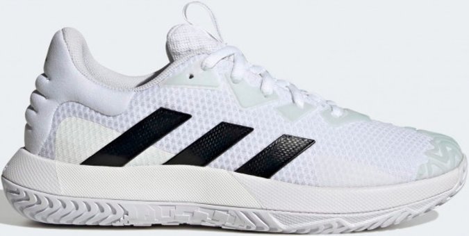 Adidas SoleMatch Control ID1496 Ortopedik Bağcıklı Erkek Tenis Ayakkabısı Beyaz