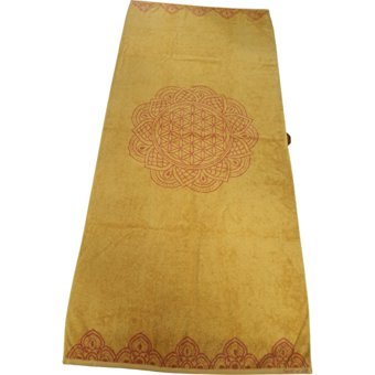 Bilgem Tekstil 100x200 cm Pamuklu Plaj Havlusu Güneş Sarısı