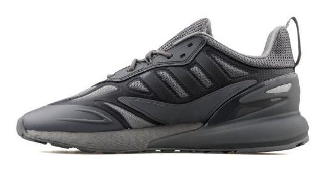 Adidas ZX 2K Boost 2.0 GZ7742 Ortopedik Bağcıklı Erkek Günlük Ayakkabı Gri