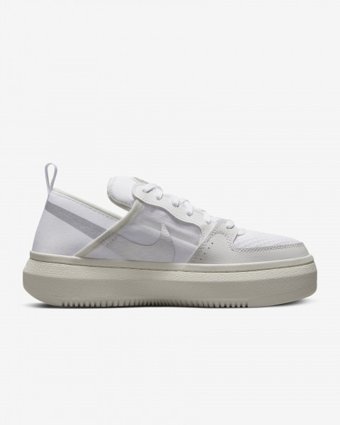 Nike Court Vision Alta CW6536-102 Bağcıklı Kadın Günlük Ayakkabı Beyaz