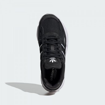 Adidas Falcon IG8301 Ortopedik Bağcıklı Kadın Günlük Ayakkabı Siyah