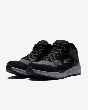 Skechers Equalizer 4.0 Trail Grizwald 237180-BKCC Bağcıklı Erkek Outdoor Ayakkabısı Siyah