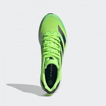 Adidas Adizero RC 4 GY8404 Ortopedik Bağcıklı Erkek Koşu Ayakkabısı Yeşil