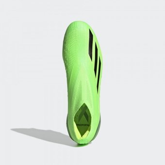 Adidas X Speedportal+ GW8418 Bağcıksız Speedframe Çivili Krampon Yeşil