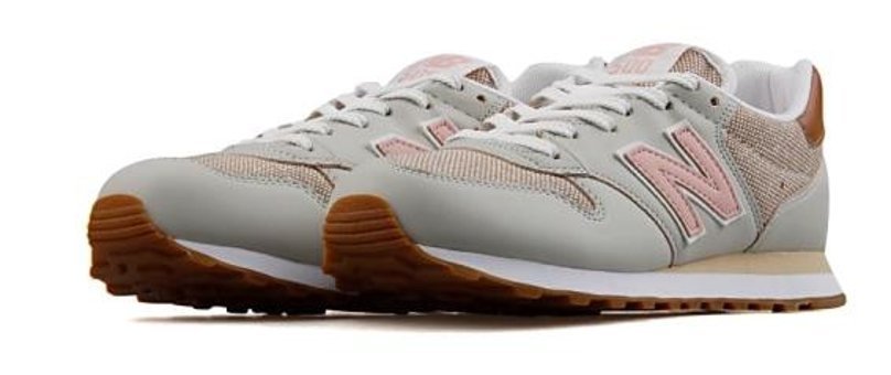 New Balance 500 GW500BCA Bağcıklı Kadın Günlük Ayakkabı Gri