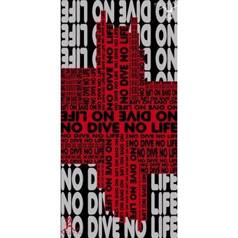 Giant Stride No Dive No Life Towel Plaj Havlusu Çok Renkli
