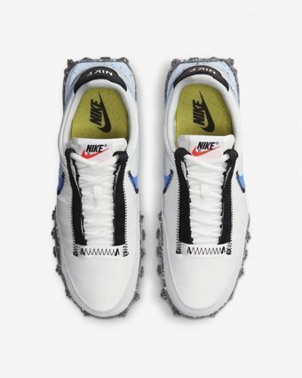 Nike Waffle Racer Crater CT1983-100 Bağcıklı Kadın Günlük Ayakkabı Beyaz