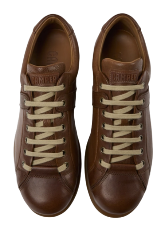 Camper Pelotas 17408-124 Bağcıklı Erkek Günlük Ayakkabı Kahverengi