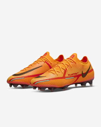 Nike Phantom GT2 Elite FG CZ9890-808 Bağcıklı Çivili Krampon Turuncu