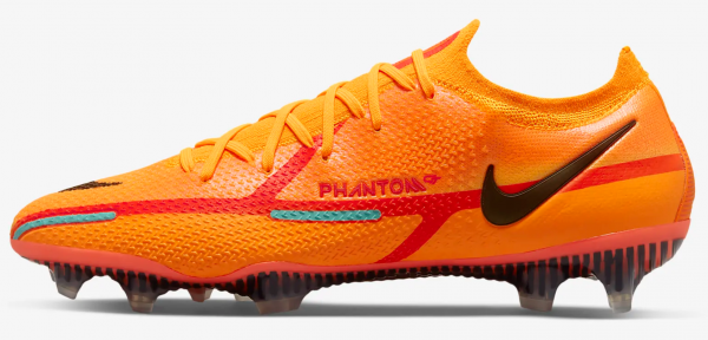 Nike Phantom GT2 Elite FG CZ9890-808 Bağcıklı Çivili Krampon Turuncu