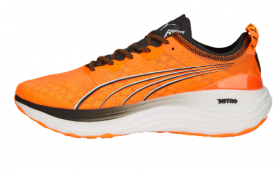 Puma Foreverrun Nitro 377757-06 Ortopedik Bağcıklı Erkek Koşu Ayakkabısı Turuncu