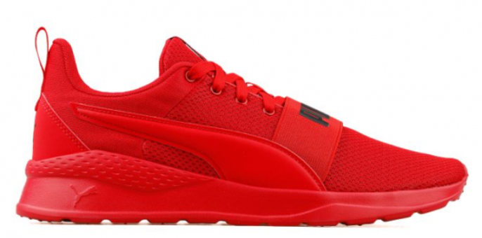 Puma Anzarun Lite Bold 372362-04 Bağcıklı Erkek Günlük Ayakkabı Kırmızı