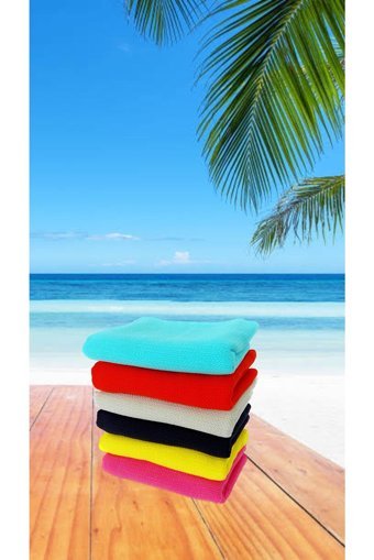 Brand Cotton Pretty Örme Plaj Havlusu Bej