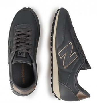 New Balance 410 U410TWS Ortopedik Bağcıklı Kadın Koşu Ayakkabısı Gri