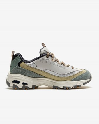 Skechers D'Lites Summer Jasmine 13167-NTOL Ortopedik Bağcıklı Kadın Günlük Ayakkabı Çok Renkli
