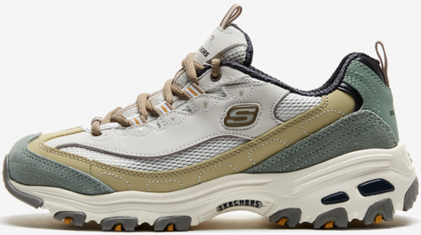 Skechers D'Lites Summer Jasmine 13167-NTOL Ortopedik Bağcıklı Kadın Günlük Ayakkabı Çok Renkli