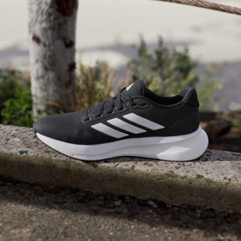 Adidas Runfalcon 5 IH7759 Ortopedik Bağcıklı Adiwear Kadın Koşu Ayakkabısı Siyah