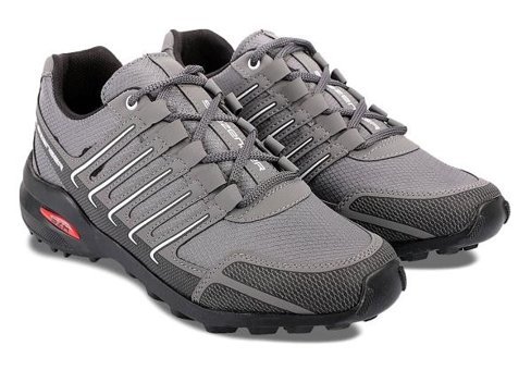 Slazenger Admission SA21OE151-166 Su Geçirmez Bağcıklı Erkek Outdoor Ayakkabısı Gri