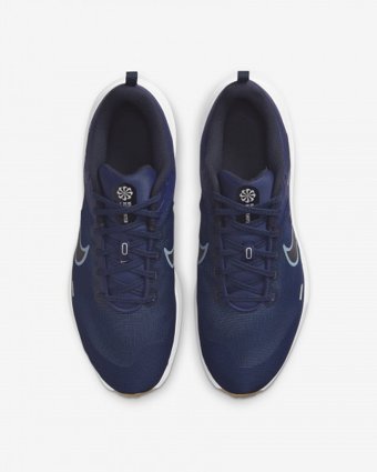 Nike Downshifter 12 DD9293-400 Bağcıklı Kadın Günlük Ayakkabı Lacivert