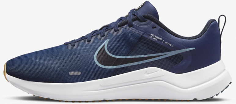 Nike Downshifter 12 DD9293-400 Bağcıklı Kadın Günlük Ayakkabı Lacivert