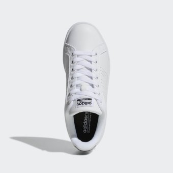 Adidas Cloudfoam Advantage Clean AW4323 Ortopedik Bağcıklı Kadın Günlük Ayakkabı Beyaz