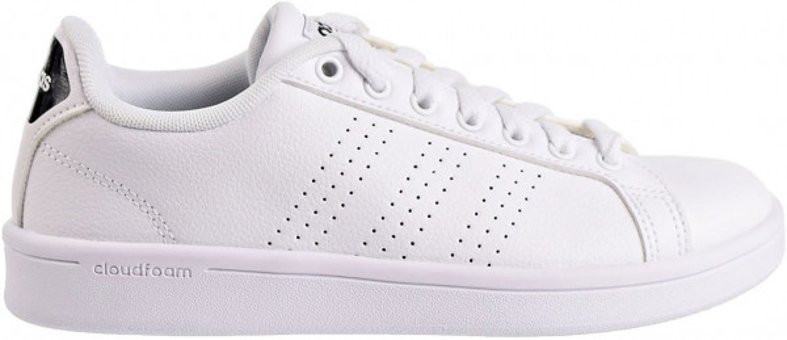Adidas Cloudfoam Advantage Clean AW4323 Ortopedik Bağcıklı Kadın Günlük Ayakkabı Beyaz