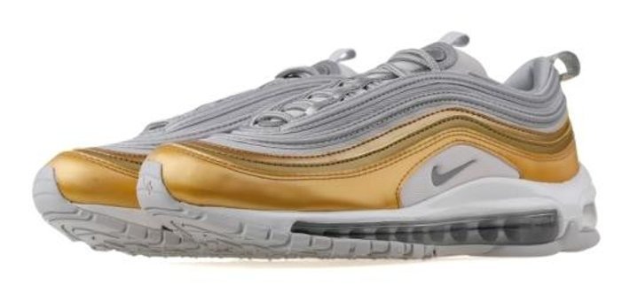 Nike Air Max 97 SE AQ4137-001 Bağcıklı Kadın Günlük Ayakkabı Gri