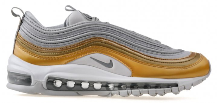 Nike Air Max 97 SE AQ4137-001 Bağcıklı Kadın Günlük Ayakkabı Gri