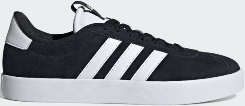 Adidas VL Court 3.0 ID6278 Bağcıklı Unisex Günlük Ayakkabı Siyah