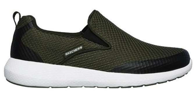Skechers Kulow Whitewater 52885-OLV Ortopedik Bağcıksız Erkek Yürüyüş Ayakkabısı Haki