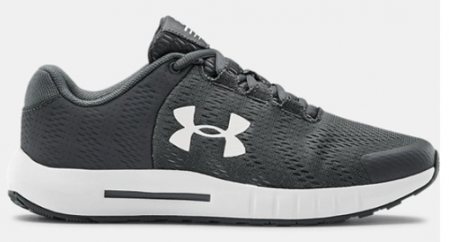 Under Armour Pursuit BP 3022092-103 Ortopedik Bağcıklı Erkek Çocuk Koşu Ayakkabısı Gri