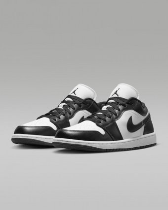 Nike Air Jordan 1 Low DC0774-101 Bağcıklı Unisex Günlük Ayakkabı Siyah