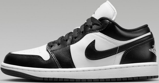 Nike Air Jordan 1 Low DC0774-101 Bağcıklı Unisex Günlük Ayakkabı Siyah