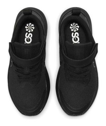 Nike Star Runner 3 DA2777-001 Bağcıklı-Cırtlı Erkek Çocuk Günlük Ayakkabı Siyah