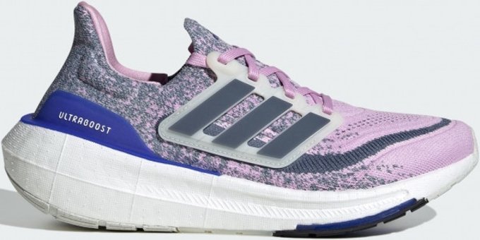 Adidas Ultraboost Light ID3316 Ortopedik Bağcıklı Kadın Koşu Ayakkabısı Lila