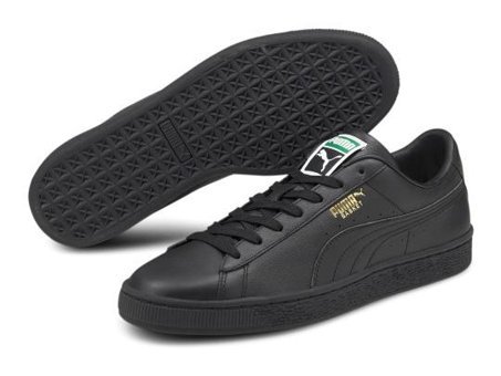 Puma Basket Classics XXI 374923-03 Bağcıklı Erkek Günlük Ayakkabı Siyah