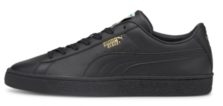 Puma Basket Classics XXI 374923-03 Bağcıklı Erkek Günlük Ayakkabı Siyah