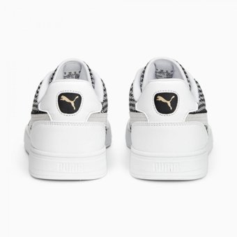 Puma Caven Dime Houndstooth 389329-01 Bağcıklı Erkek Günlük Ayakkabı Beyaz