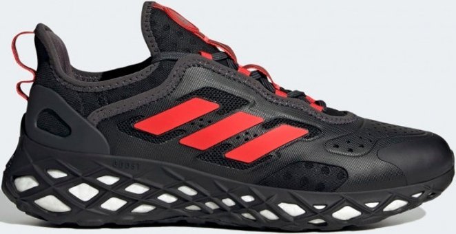 Adidas Web Boost HQ4155 Ortopedik Bağcıklı Erkek Koşu Ayakkabısı Siyah