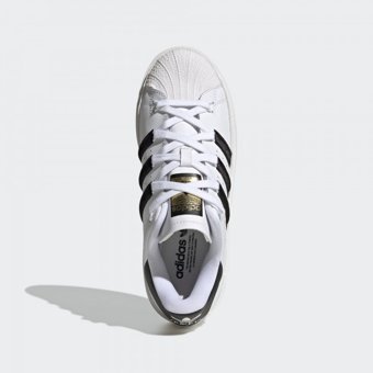 Adidas Superstar Bonega GX1840 Bağcıklı Eva Kadın Günlük Ayakkabı Beyaz