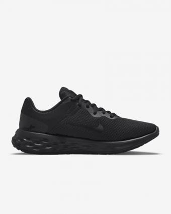 Nike Revolution 6 Next Nature DC3729-001 Bağcıklı Kadın Koşu Ayakkabısı Siyah