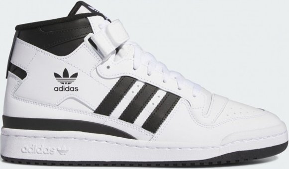 Adidas Forum Mid IG3756 Bilekli Bağcıklı-Cırtlı Unisex Günlük Ayakkabı Beyaz