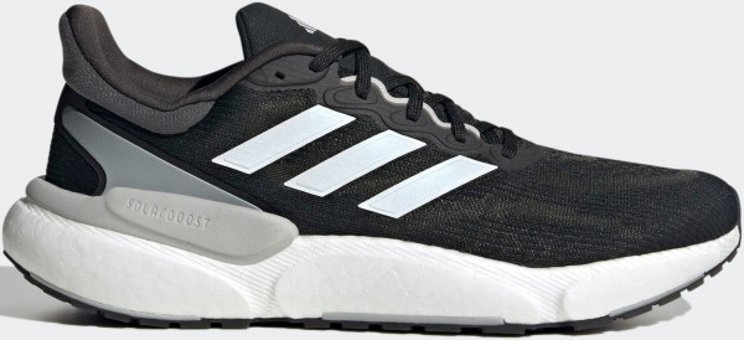 Adidas SolarBoost 5 HP5664 Ortopedik Bağcıklı Erkek Koşu Ayakkabısı Siyah