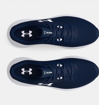 Under Armour Surge 3 3024883-400 Ortopedik Bağcıklı Erkek Koşu Ayakkabısı Lacivert
