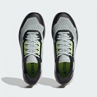 Adidas Terrex Agravic Flow 2.0 IF2571 Ortopedik Bağcıklı Erkek Koşu Ayakkabısı Siyah
